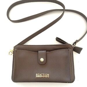 Kenneth Cole Reaction dark taupe Crossbody Bag